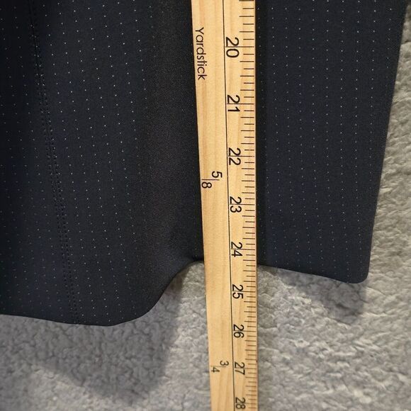 Talbots Work Blazer Womens 6 Navy Blue White Polka Dots Preppy Church - Picture 8 of 11